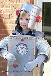 Image result for Homemade Robot Halloween Costume