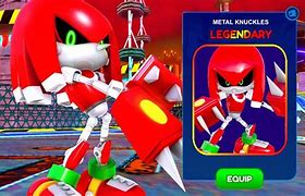 Image result for Knuckles vs Metal Sonic