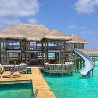 Image result for Vacation Spots with Overwater Bungalows
