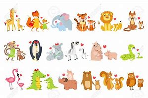 Image result for Mommy and Baby Animals Clip Art