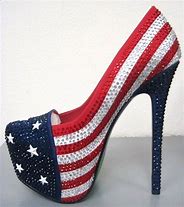 Image result for USA Flag High Heels