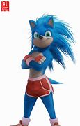 Image result for Sonic Movie Redesign Fan Art