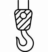 Image result for Crane Hook Icon