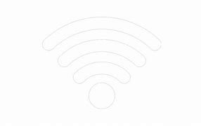 Image result for White WiFi Symbol