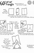 Image result for Triangle Paper. Fold Meme