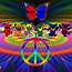 Image result for Trippy Hippie Art Peace