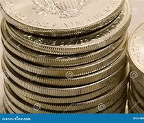 Image result for Stack of Pure Silver Coins