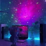 Image result for Astronaut Galaxy Projector GIF