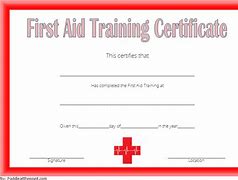 Image result for First Aid CPR Card Template