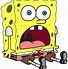 Image result for Patrick and Spongebob Shocked Face Drawing