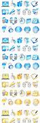 Image result for Vector Icons Blue and Orange
