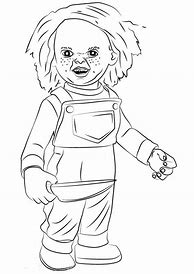 Image result for Chucky Coloring