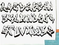 Image result for Graffiti Alphabet Printable