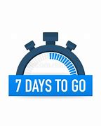 Image result for Seven Days to Go