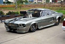 Image result for New Edge Ford Mustang Drag Race Cars