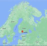 Image result for Helsinki Finland On World Map