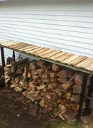 Image result for DIY Pallet Firewood Rack