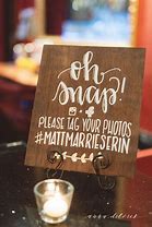 Image result for OH Hi Wedding Sign