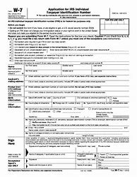 Image result for Tax Identification Number Form