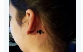 Image result for Mute Button Tattoo