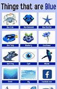 Image result for Items That Are Blue