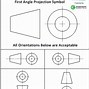 Image result for First Angle Projection