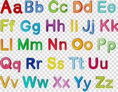 Image result for 26 Alphabet Letters