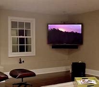 Image result for Mount Large TV in Corner