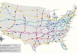 Image result for Interstate and Highway Map