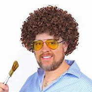 Image result for Bob Ross Afro