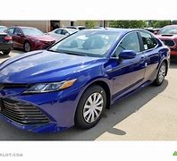 Image result for English for Toyota Camry XLE Hybrid 2018 Blue