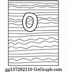 Image result for 0 Coloring Page