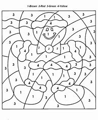 Image result for Find the Hidden Number 8 Coloring Page