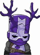 Image result for Castle Crashers Purple Knight PFP