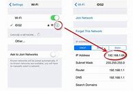 Image result for How to Find iPhone IP Address