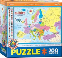 Image result for Large Map of Europe Puzzle