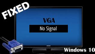 Image result for DVI and VGA No Signal