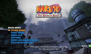 Image result for Naruto The Broken Bonds Xbox 360 Cheats