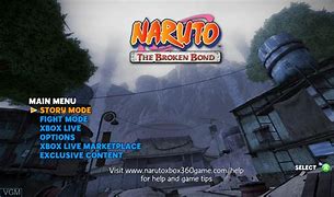Image result for Naruto Broken Bond Map
