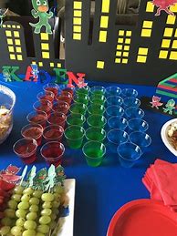 Image result for PJ Mask Party Ideas Snacks