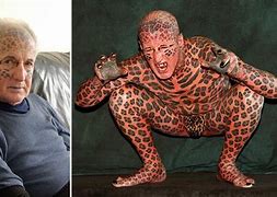 Image result for Leopard Man Tattoo