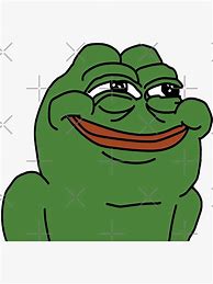 Image result for Smiling Pepe Frog