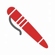 Image result for Red Pen Icon