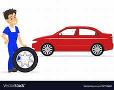 Image result for Tire Service Truck Cartoon
