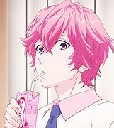 Image result for Anime Boy Pastel Pink