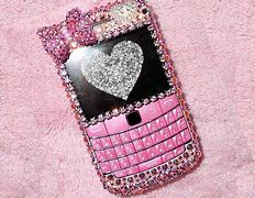 Image result for Pink BlackBerry Phone with Butterflies