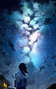 Image result for Night Sky Anime Galaxy