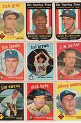 Image result for Vintage Baseball Card Collection
