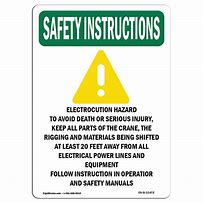 Image result for Instructional Photo On Safety