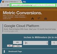 Image result for Convert 4 Inches to mm